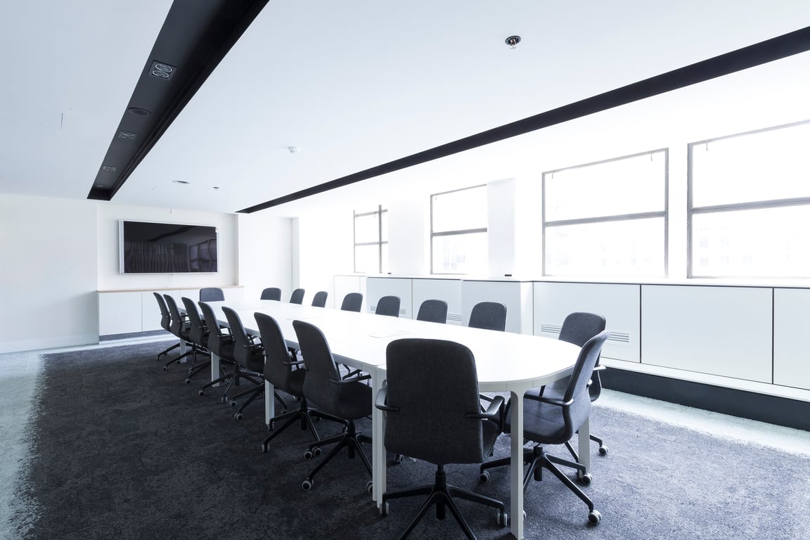 An interior shot of Boardroom 20-Seater