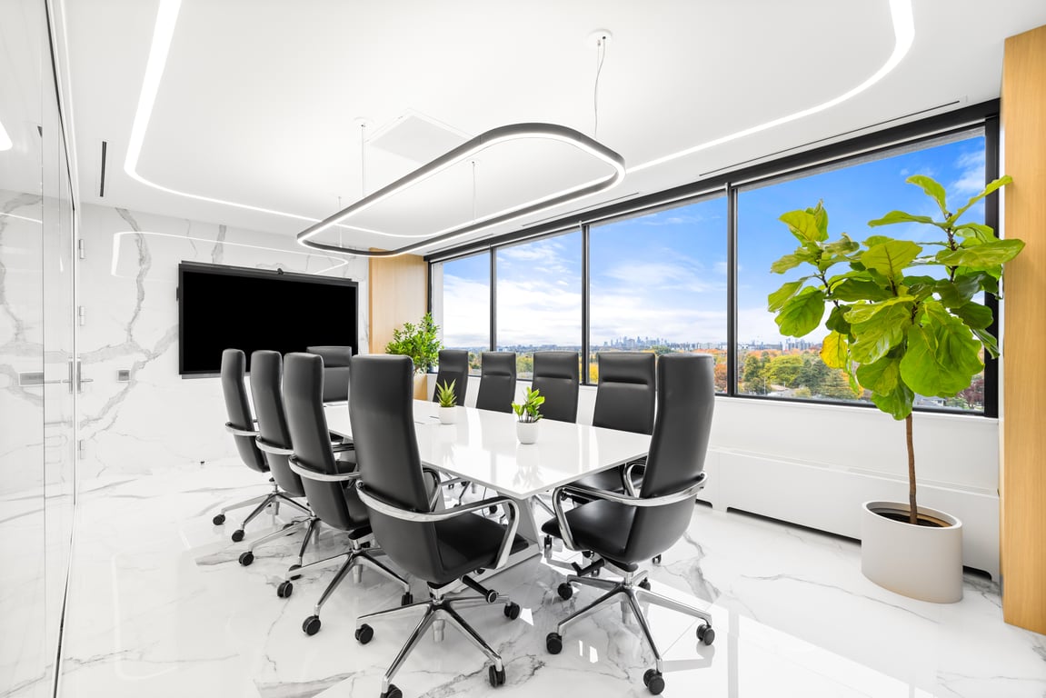An interior shot of The Smart Boardroom
