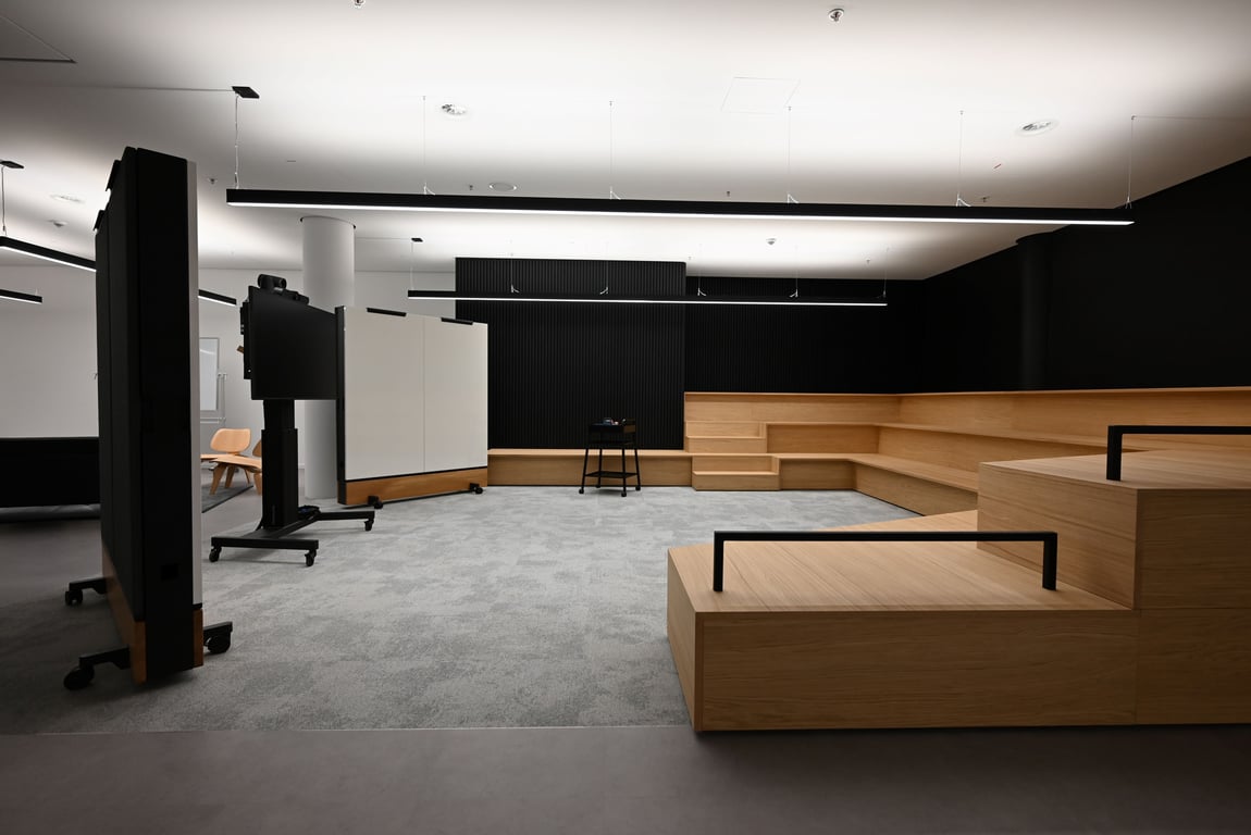 An interior shot of Arena
