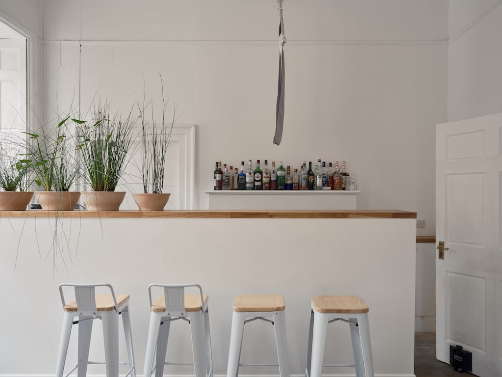 An interior shot of Bar