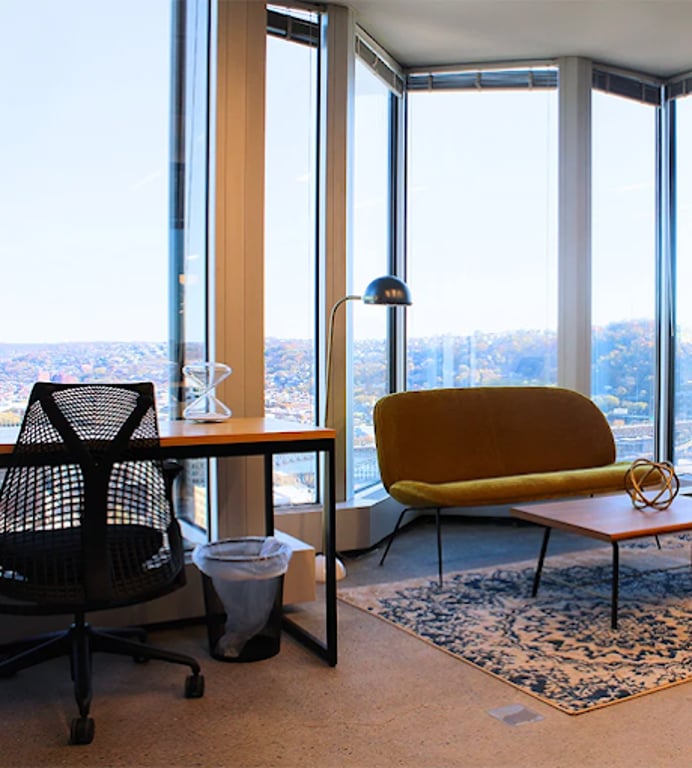 An interior shot of Workbox - PPG Place