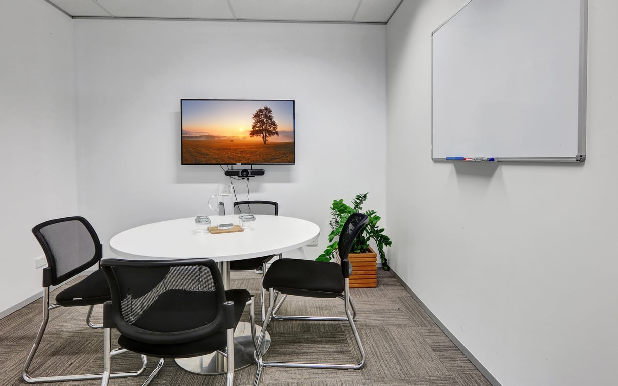 An interior shot of Meeting Room 1 - 4 person