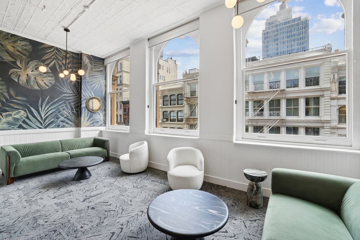 An interior shot of Broadway Venue with 3 Breakout Rooms