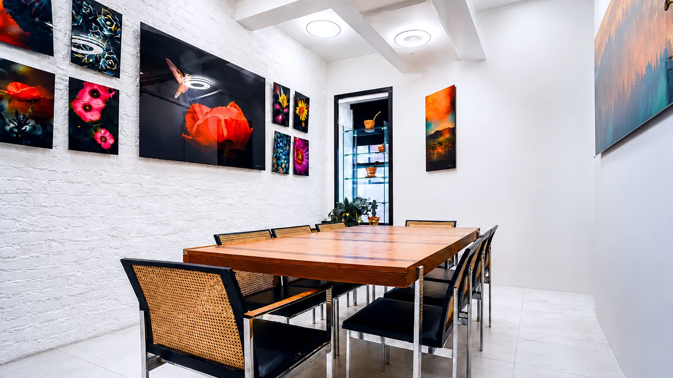 An interior shot of The Carrara Room