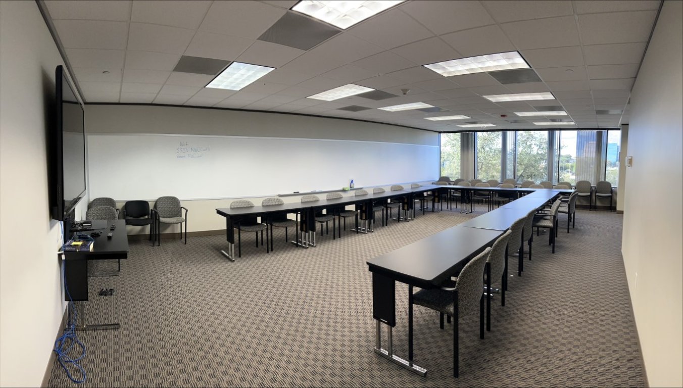 An interior shot of Large Conference Room