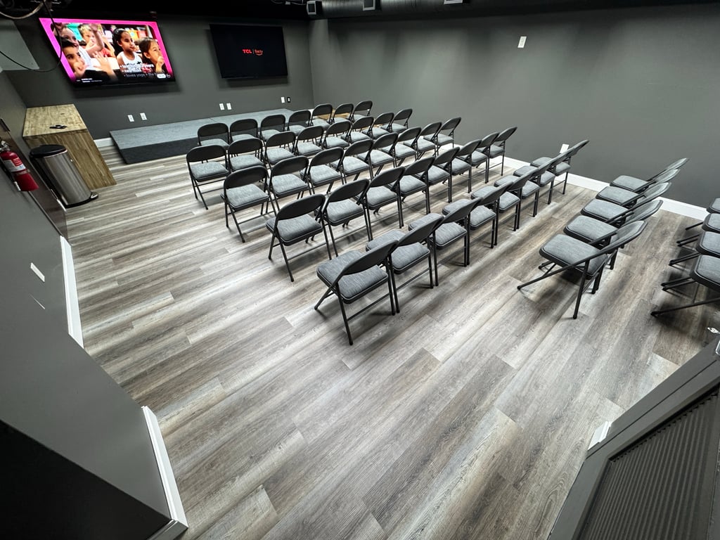 An interior shot of Training Room 2295
