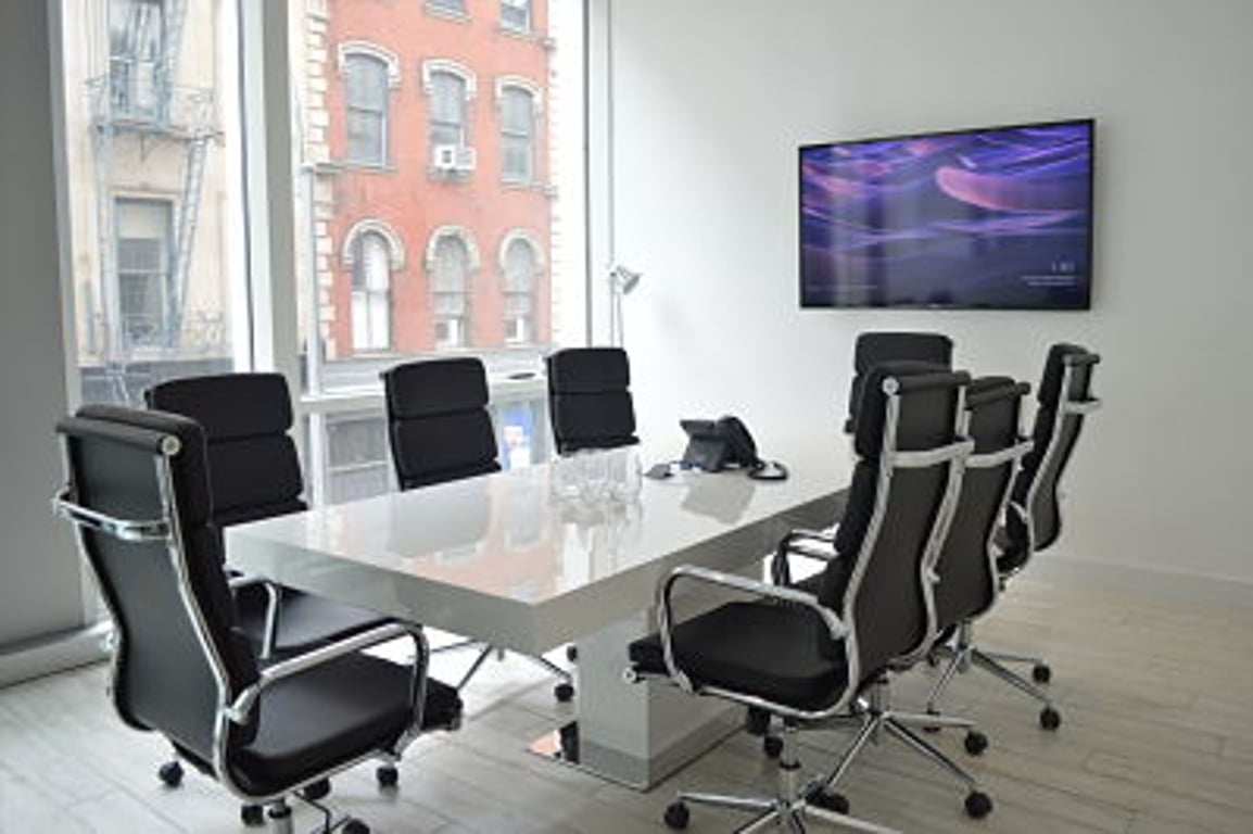 An interior shot of Cubico conference room up to 12