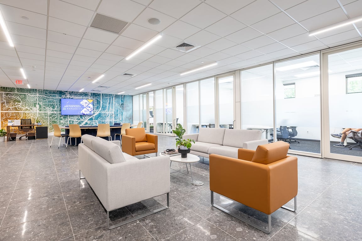 An interior shot of Expansive - Boca Raton