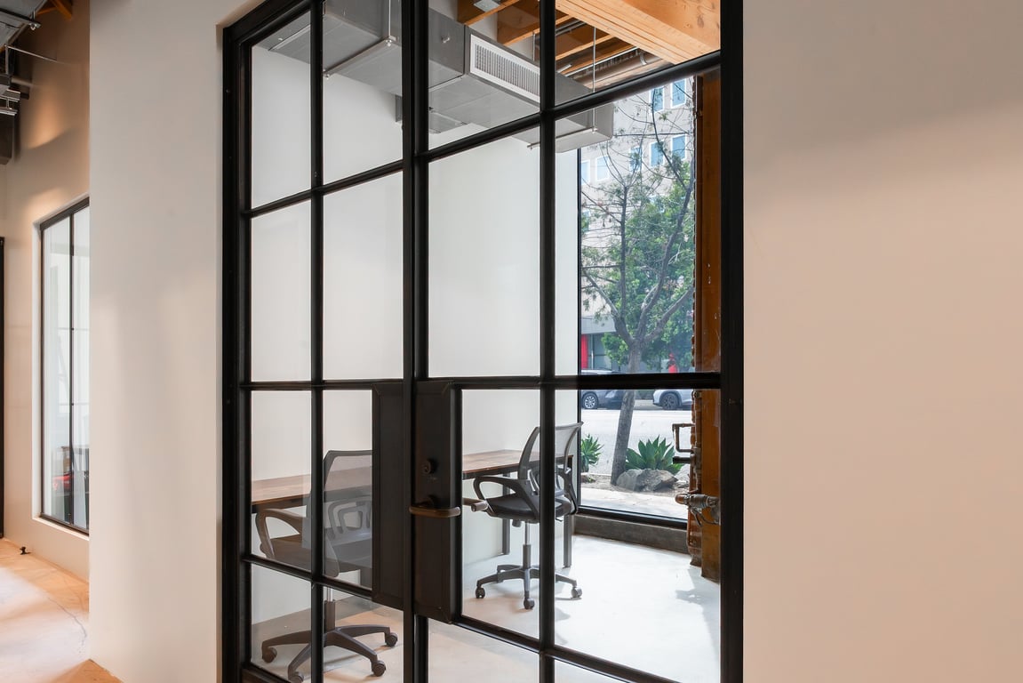 An interior shot of Office B