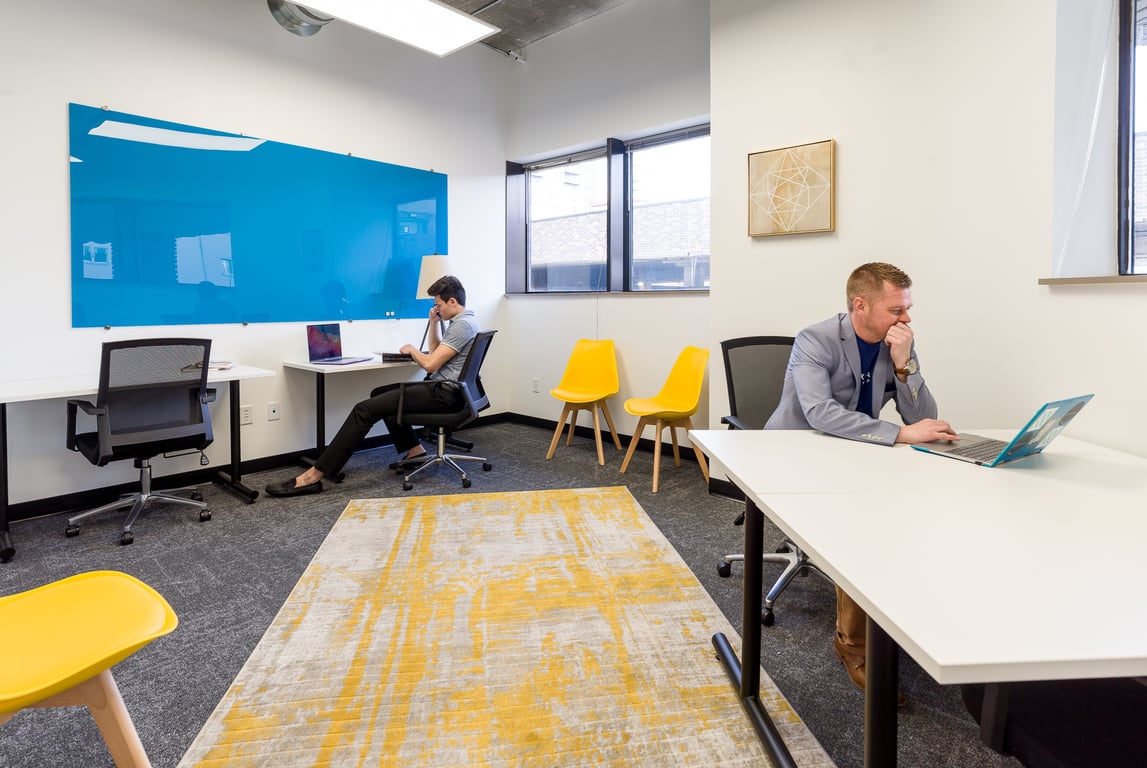An interior shot of Team Day Office