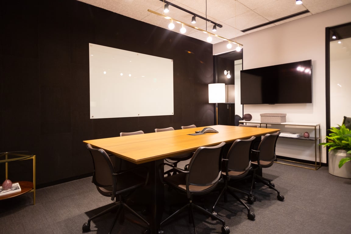 An interior shot of Conf Room D