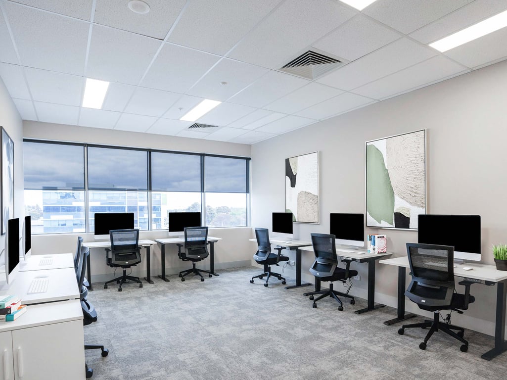 An interior shot of Suite 9
