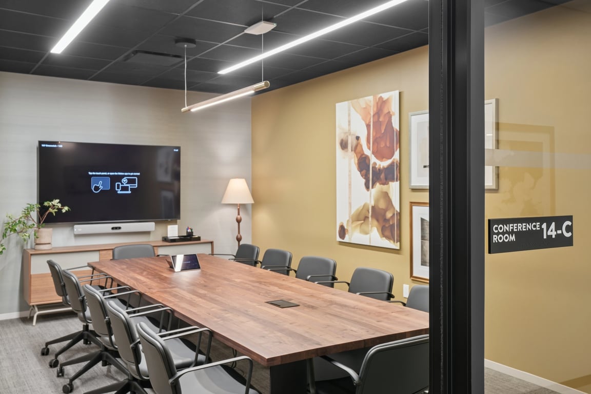 An interior shot of Conference 14-C