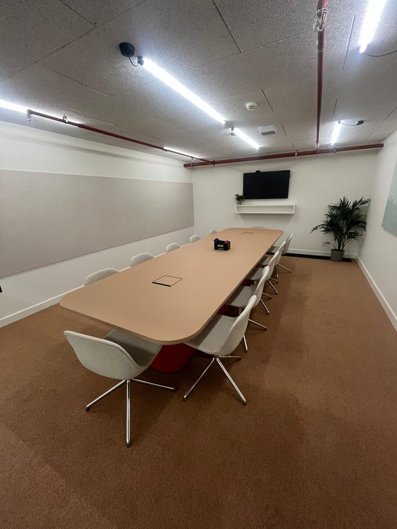 An interior shot of Meeting Room A