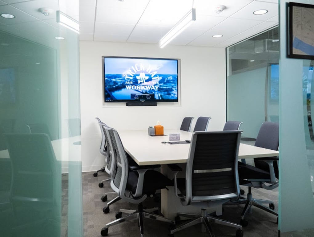 An interior shot of Conference Room 4