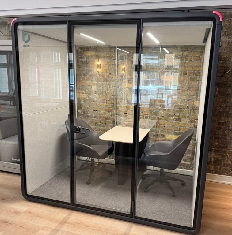 An interior shot of Meeting Booth