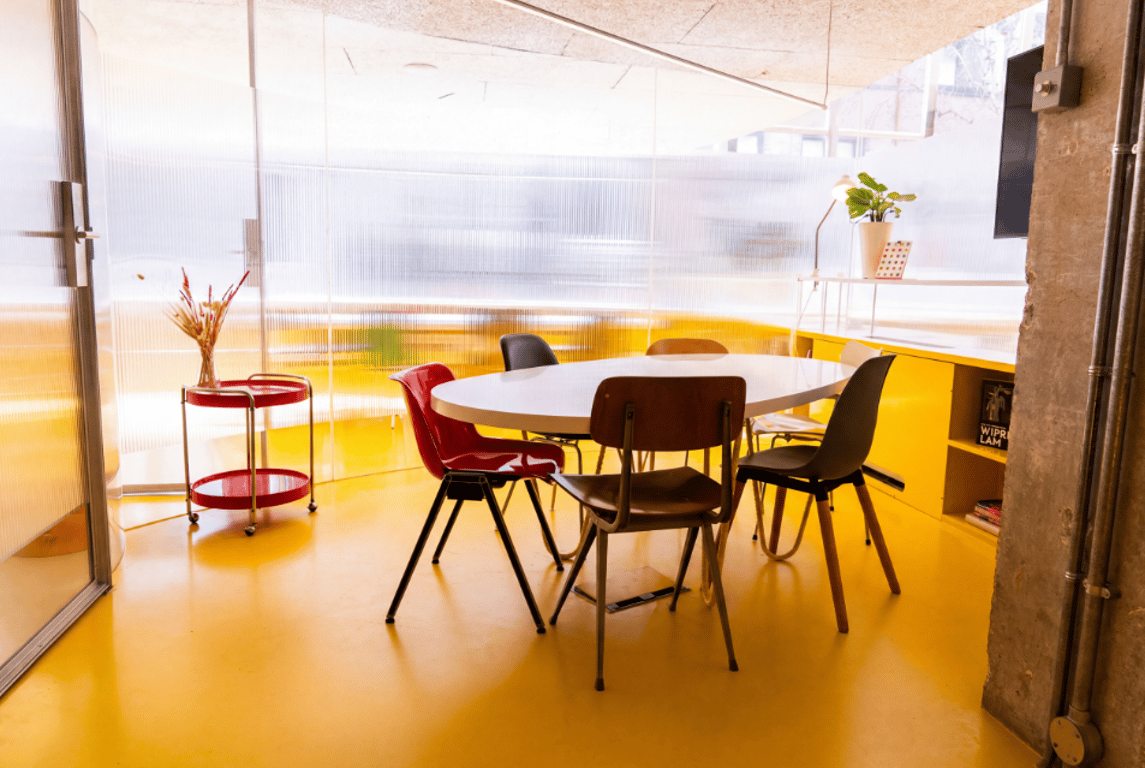 An interior shot of Second Home - Spitalfields - Gillian Tett (GF)