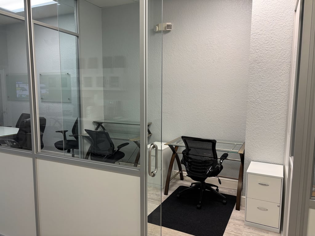 An interior shot of Dedicated Office