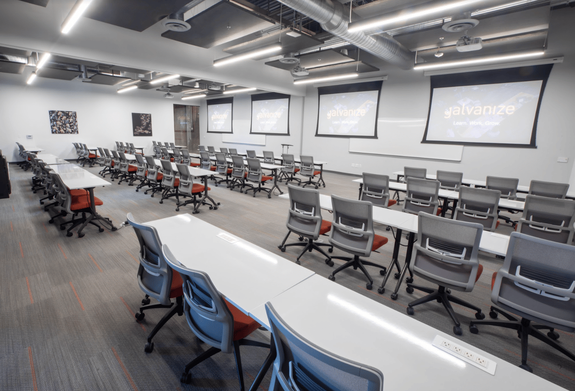 An interior shot of Combined Classrooms
