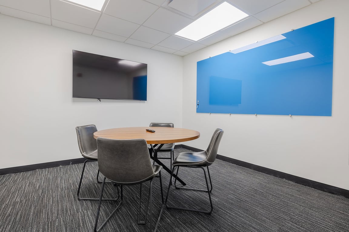 An interior shot of Huddle Room