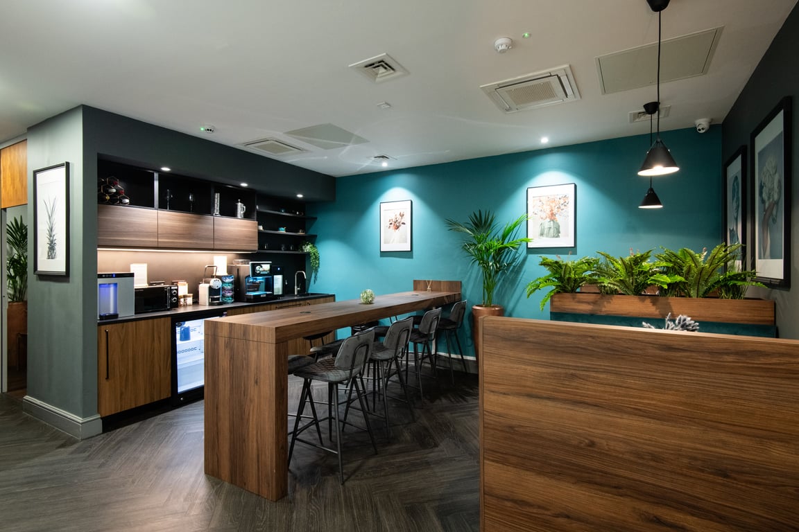An interior shot of WIZU - Park Place