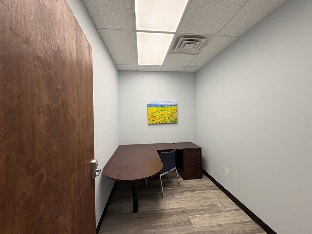 An interior shot of Private office U3 - Shrewsbury