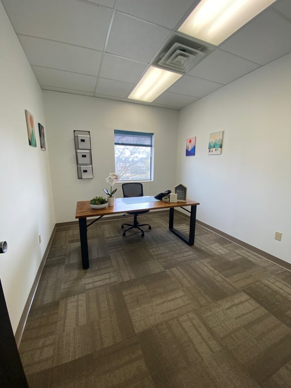 An interior shot of Office