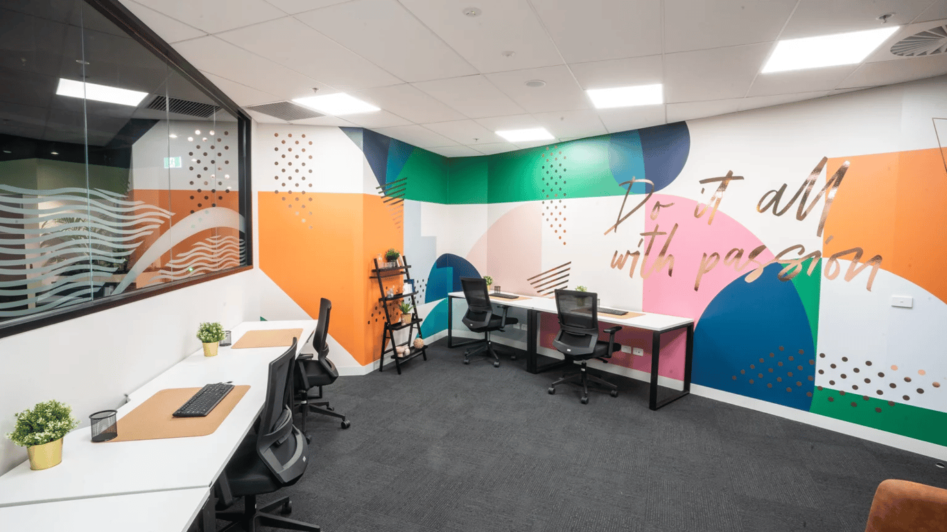 An interior shot of Day Office