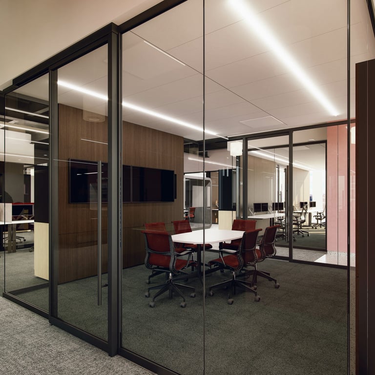 An interior shot of Young Meeting Room