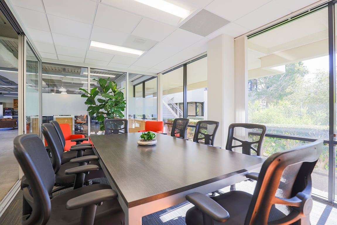 An interior shot of 8 Person Meeting Room A - 120 - 1st Flr