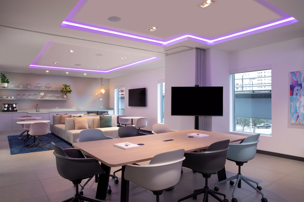 An interior shot of Hub 2