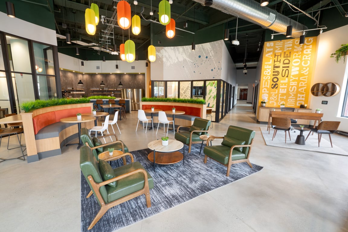 An interior shot of COhatch - Southside Works