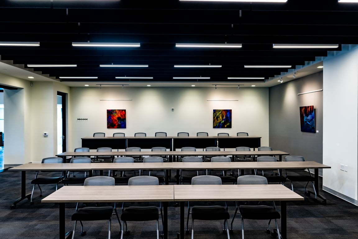 An interior shot of Ideation Studio