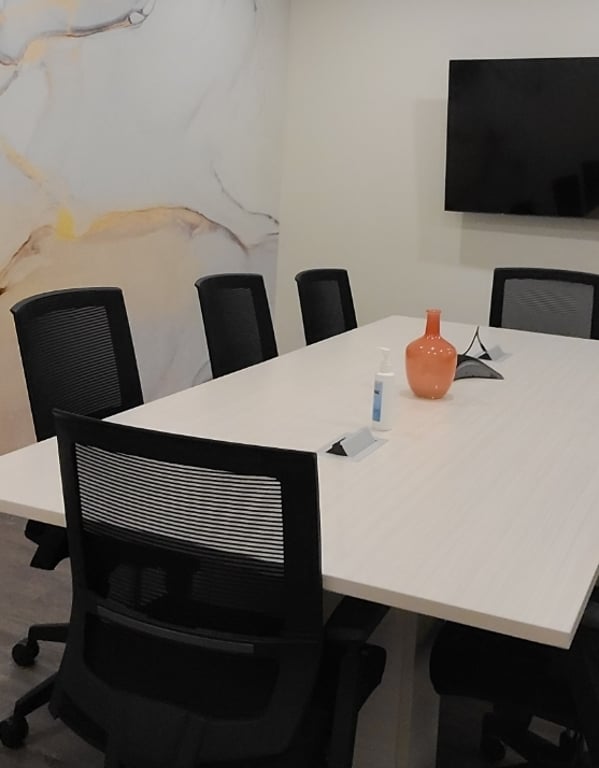 An interior shot of Medium Boardroom