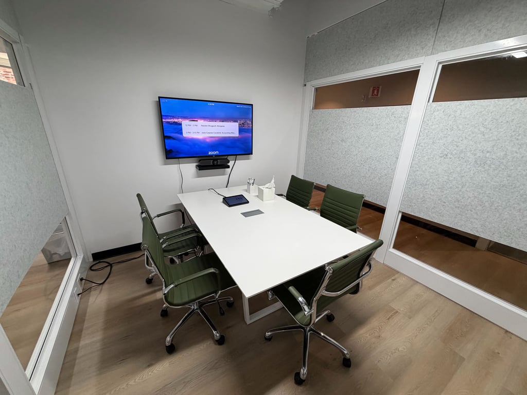 An interior shot of Meeting Room 7A - 5 People