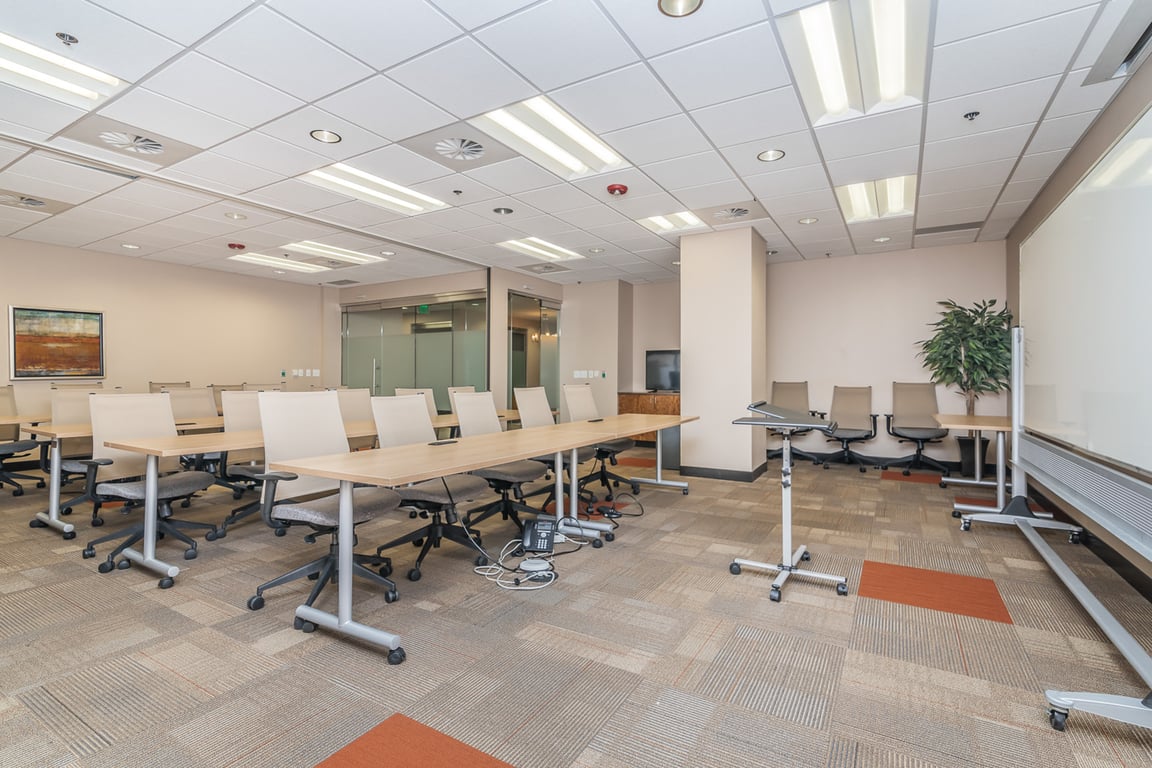 An interior shot of Black Diamond Event Space