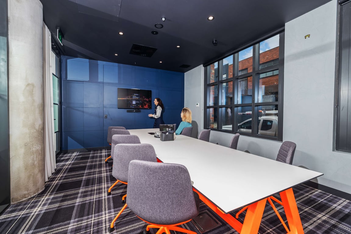 An interior shot of Alley-oop