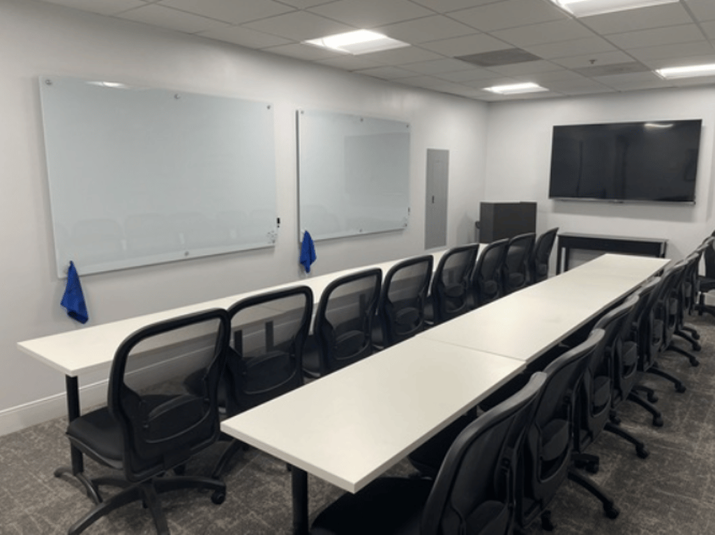 An interior shot of The Broad Training Room