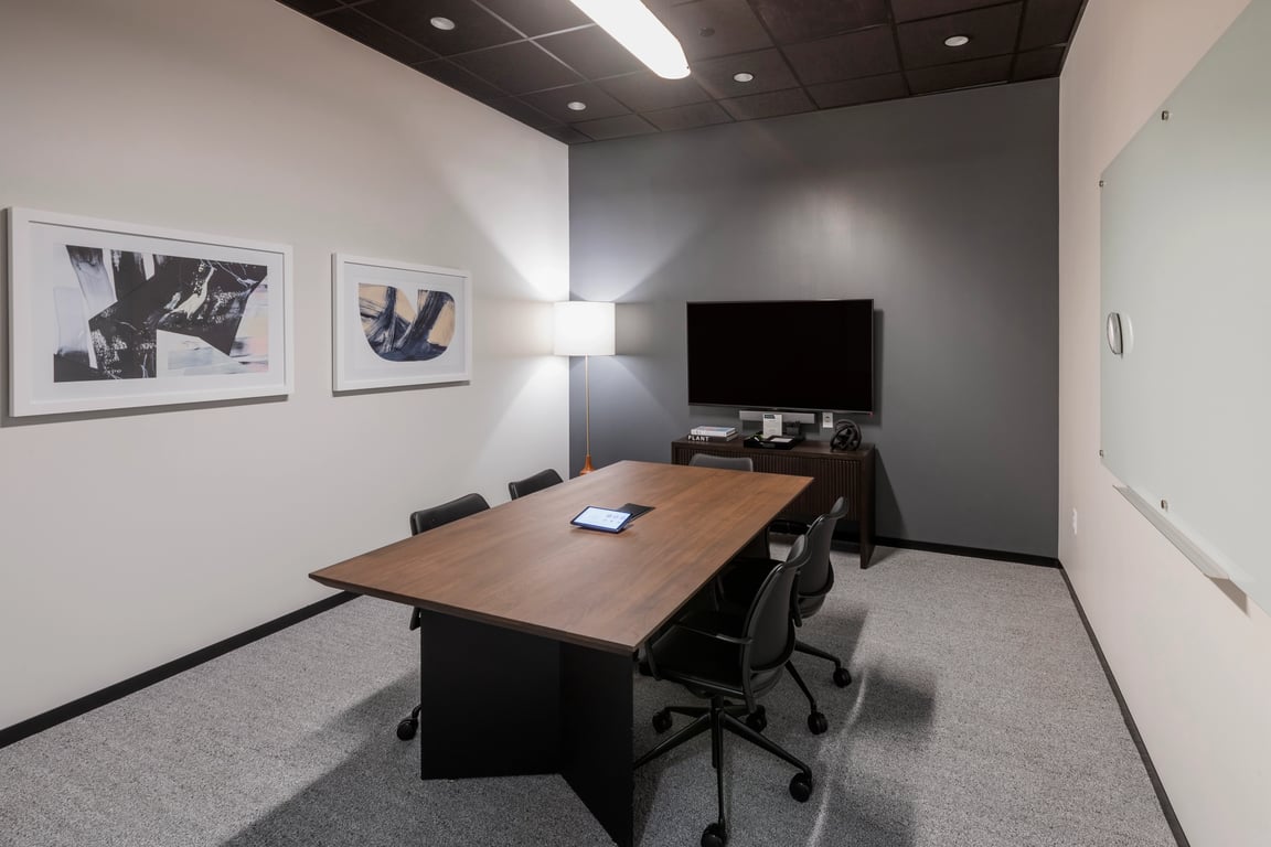 An interior shot of Conference Room D
