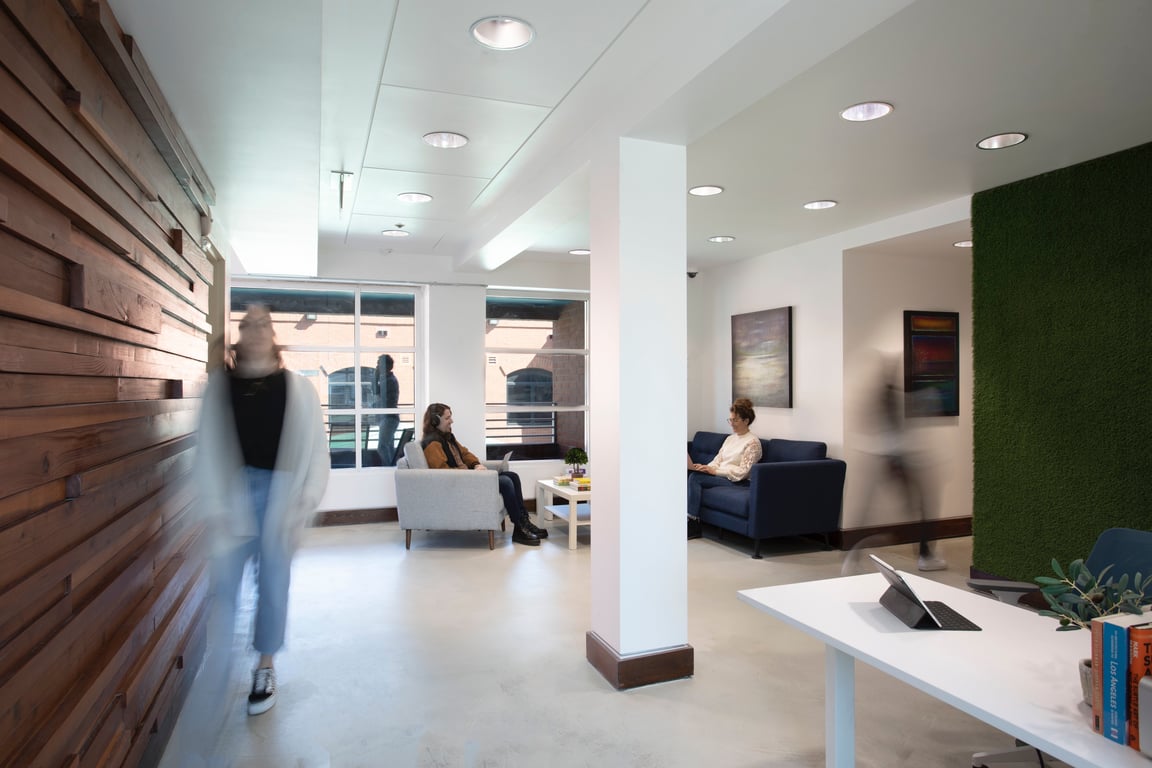 An interior shot of BLANKSPACES - Santa Monica Main St