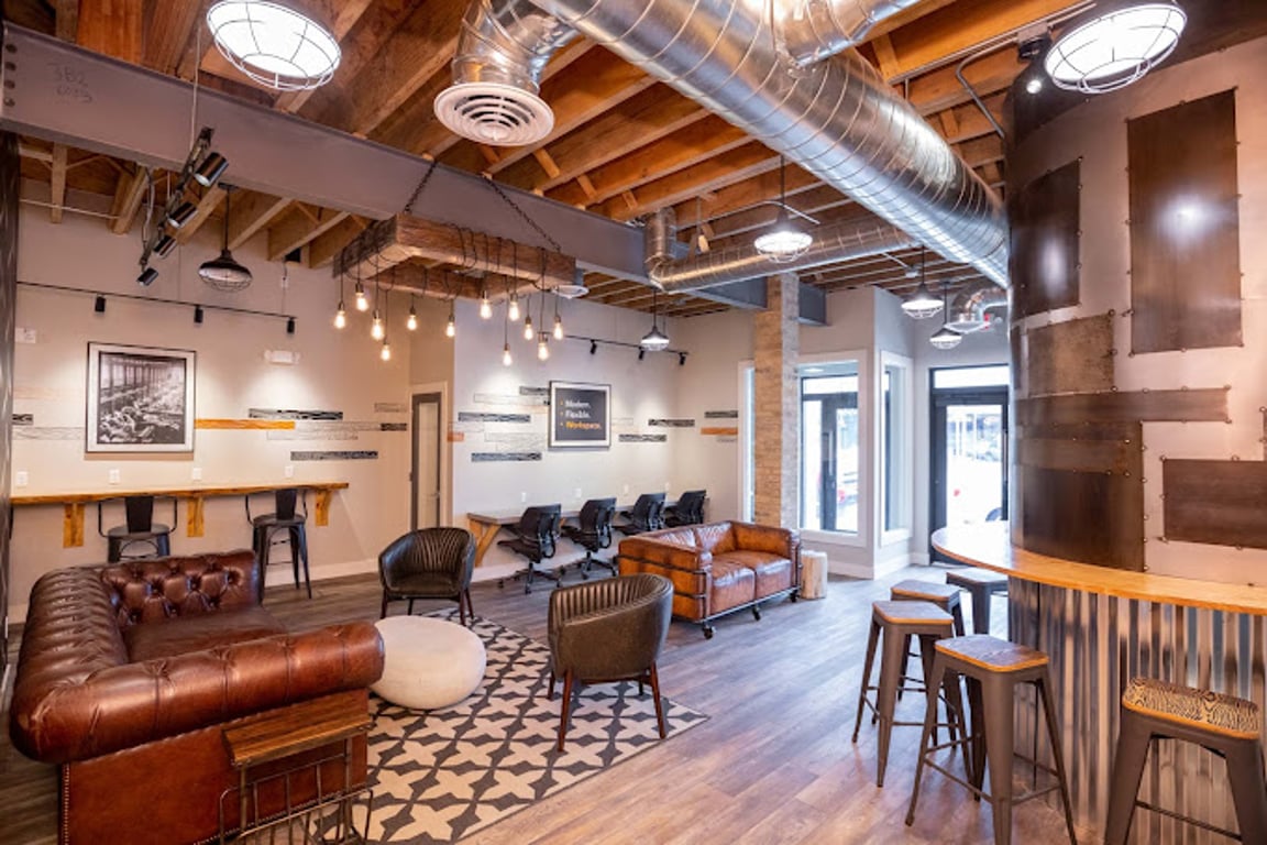 An interior shot of MKE Cowork