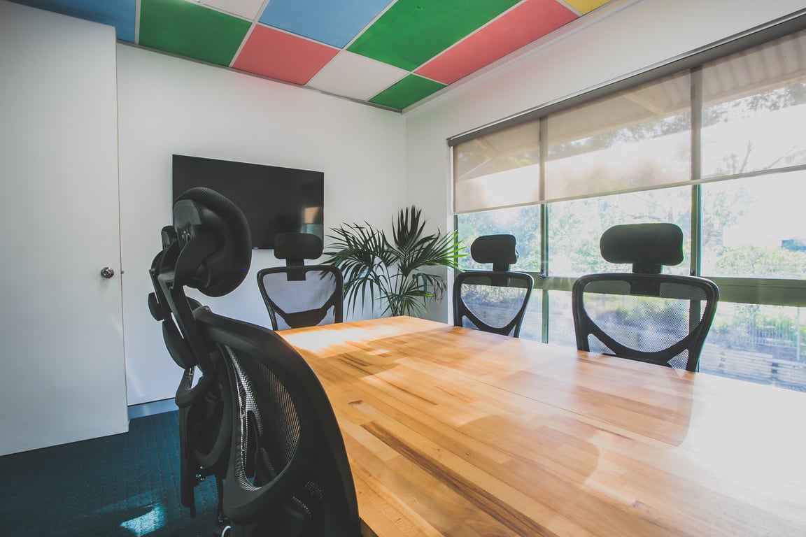 An interior shot of Private Office 4