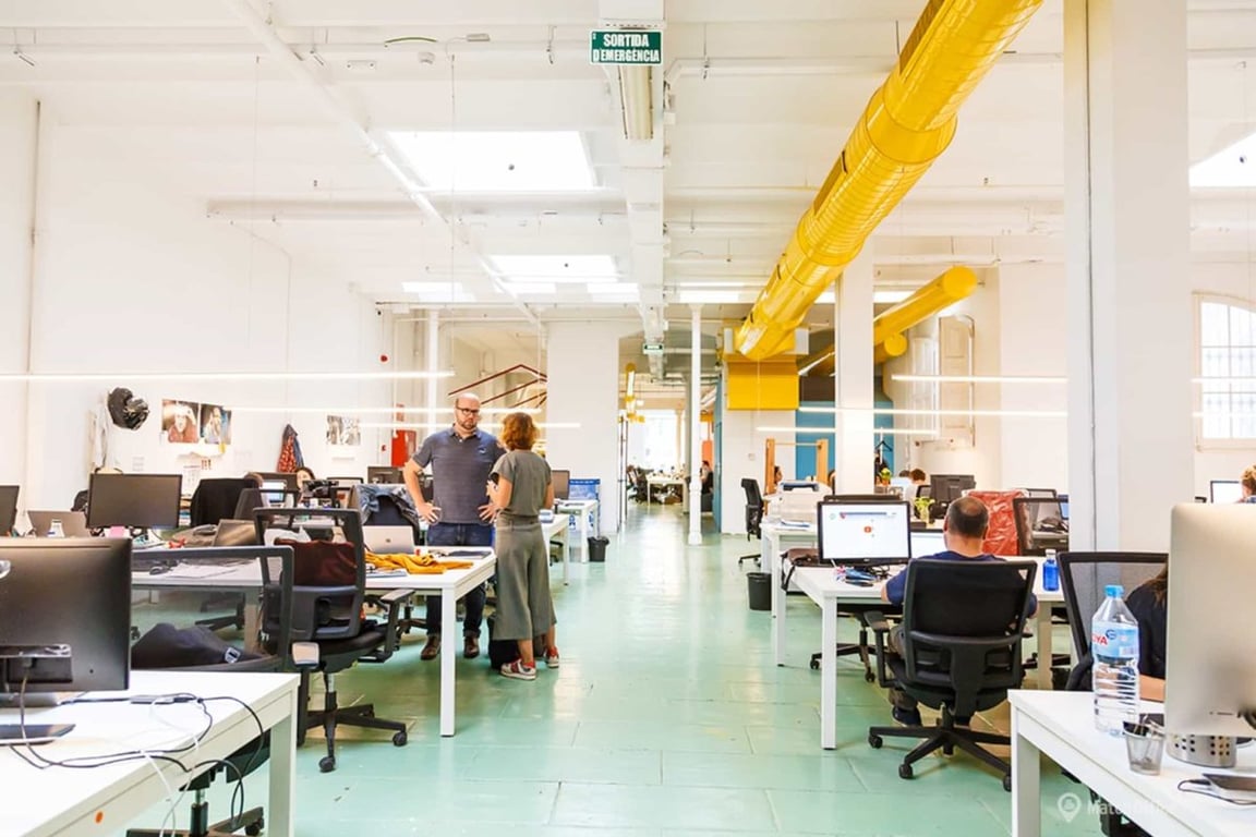 An interior shot of CREC Coworking - Eixample