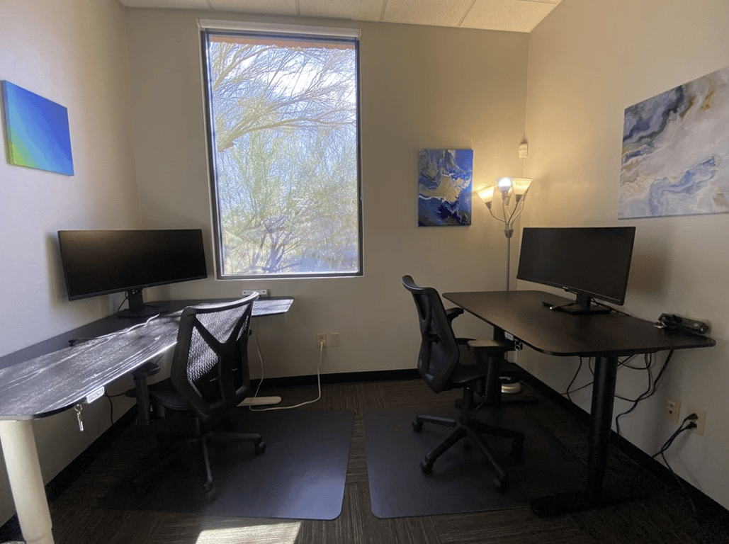 An interior shot of Suite 111