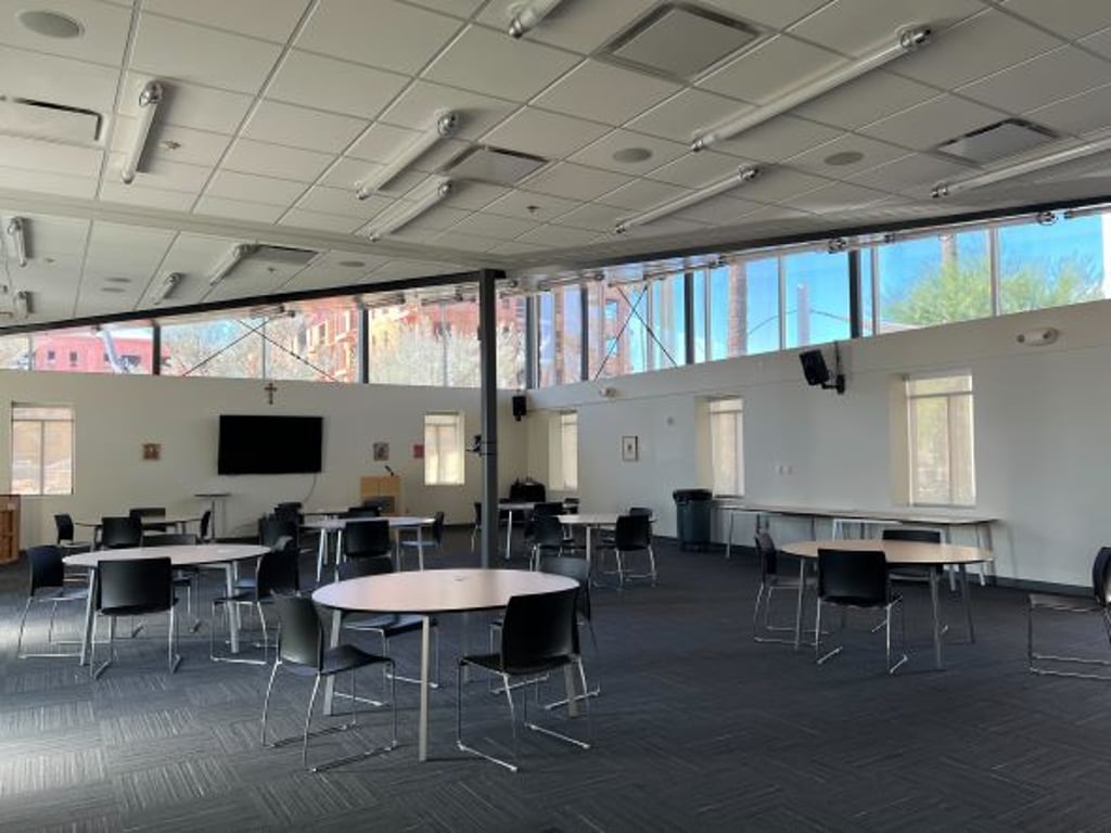 An interior shot of Community Room