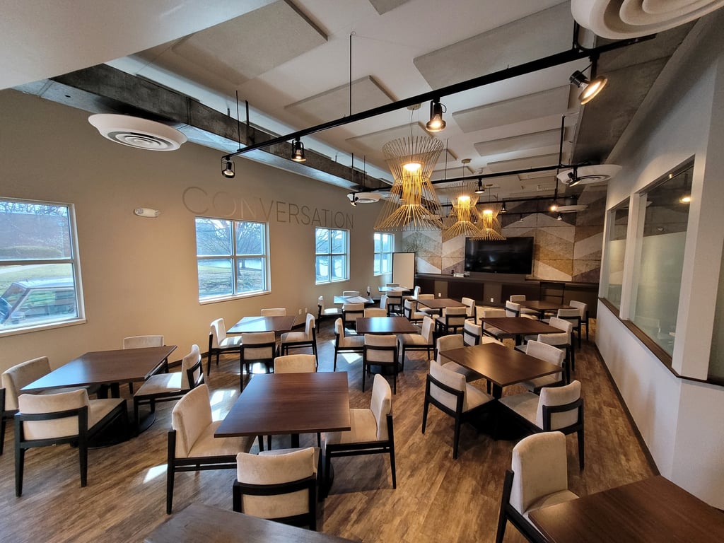 An interior shot of Conversation Room