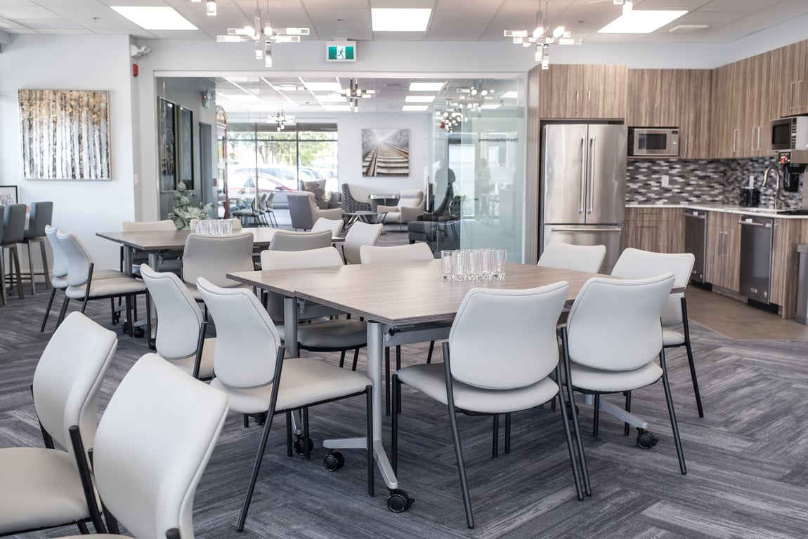 An interior shot of CoWorks By Elevate - Langley