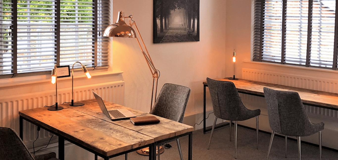 An interior shot of Worting House