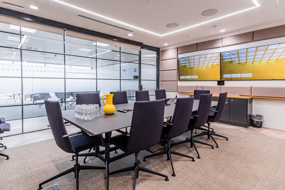 An interior shot of The Board Room (24 people)