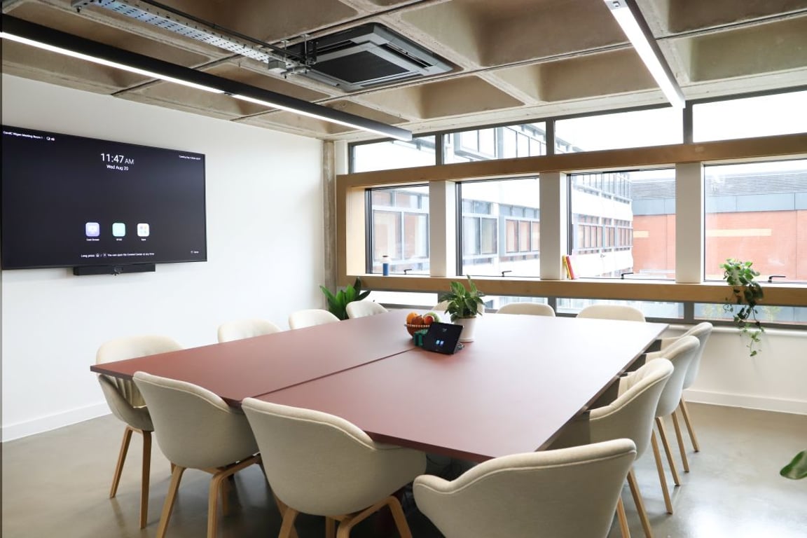 An interior shot of Meeting Room 1